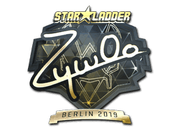 ZywOo (Gold) CS2 Sticker