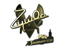 ZywOo (Gold) CS2 Sticker