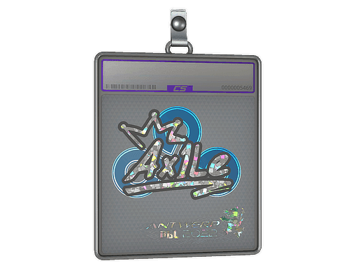 Ax1Le (Glitter) CS2 Sticker