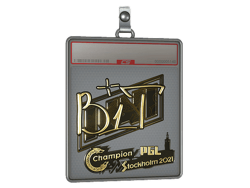 b1t (Gold) CS2 Sticker