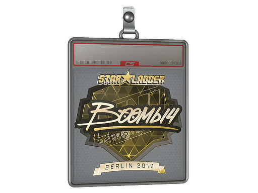 Boombl4 (Gold) CS2 Sticker