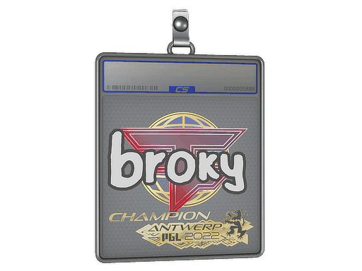 broky (Champion) CS2 Sticker