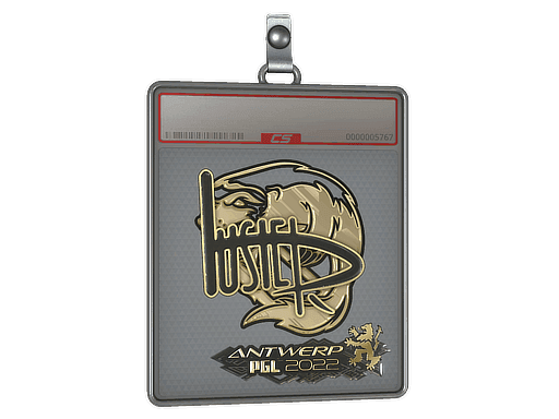 buster (Gold) CS2 Sticker