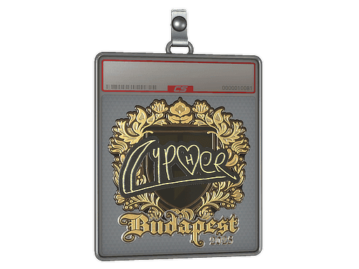 Cypher (Gold) CS2 Sticker