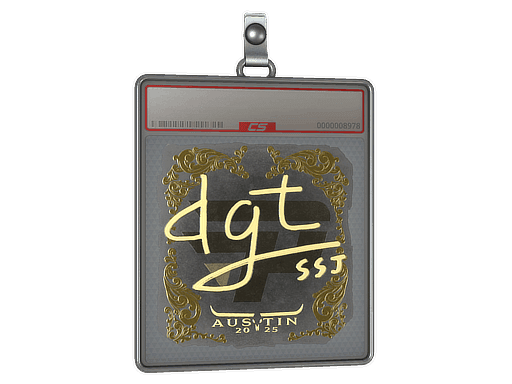 dgt (Gold) CS2 Sticker