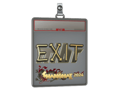 exit (Gold) CS2 Sticker
