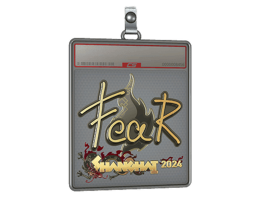 fEAR (Gold) CS2 Sticker