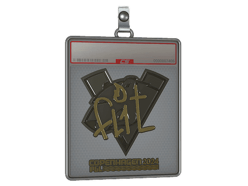 FL1T (Gold) CS2 Sticker