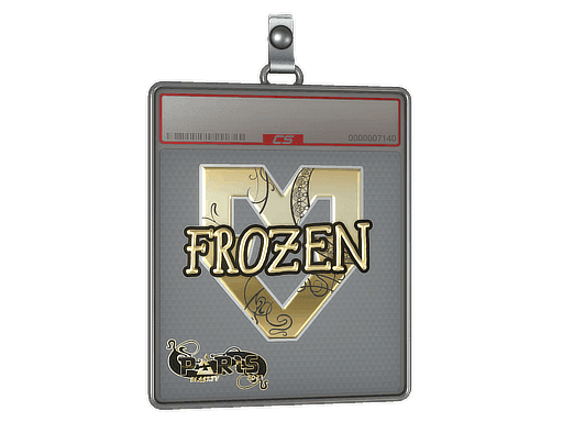 frozen (Gold) CS2 Sticker