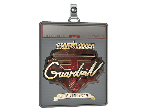 GuardiaN (Gold) CS2 Sticker