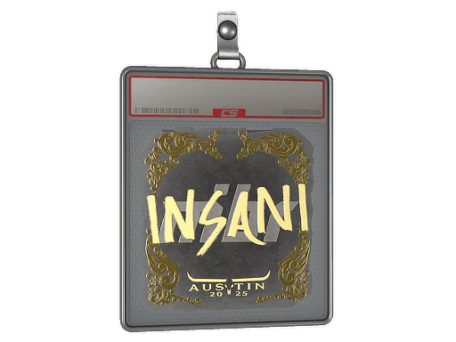 insani (Gold) CS2 Sticker