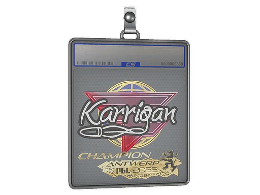 karrigan (Champion) CS2 Sticker