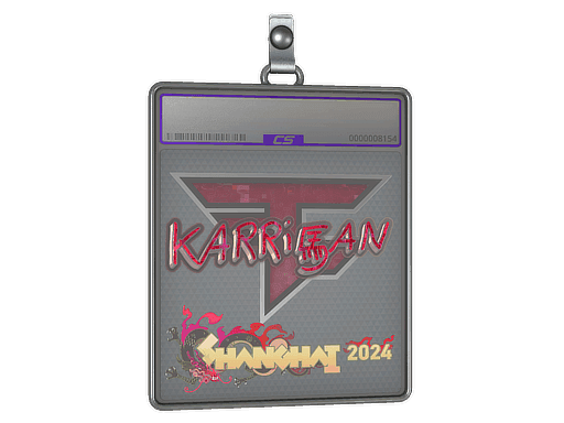 karrigan (Glitter) CS2 Sticker