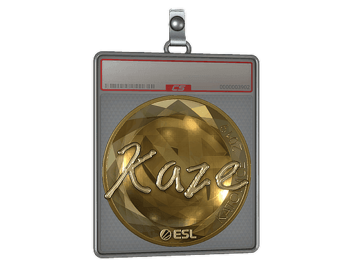 Kaze (Gold) CS2 Sticker