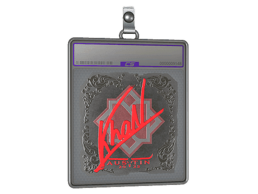 khaN (Foil) CS2 Sticker