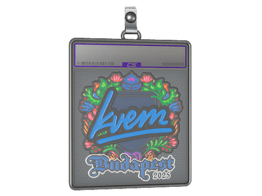 Kvem (Embroidered) CS2 Sticker
