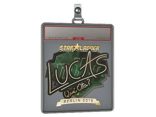 LUCAS1 (Gold) CS2 Sticker