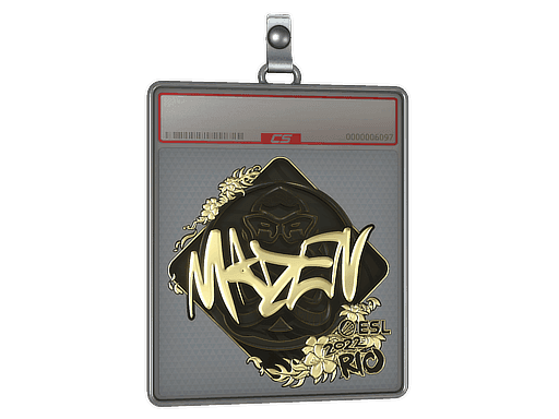 maden (Gold) CS2 Sticker