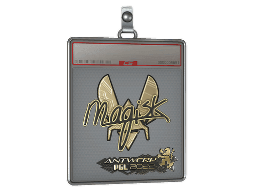 Magisk (Gold) CS2 Sticker