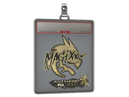 magixx (Gold) CS2 Sticker