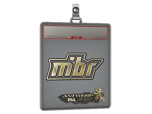 MIBR (Gold) CS2 Sticker