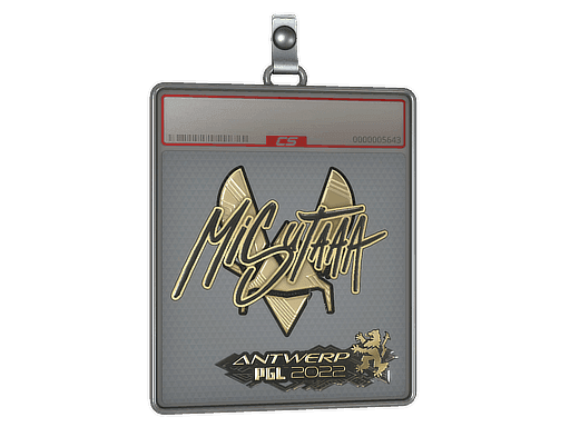 misutaaa (Gold) CS2 Sticker