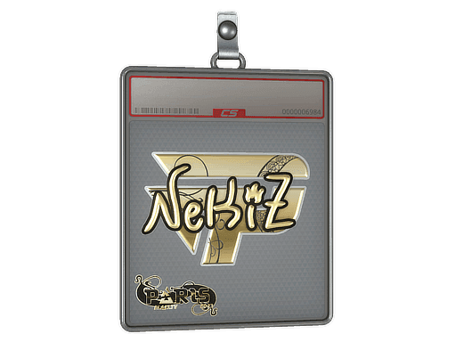 NEKiZ (Gold) CS2 Sticker
