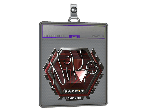 NiKo (Foil) CS2 Sticker