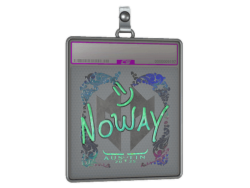 noway (Holo) CS2 Sticker