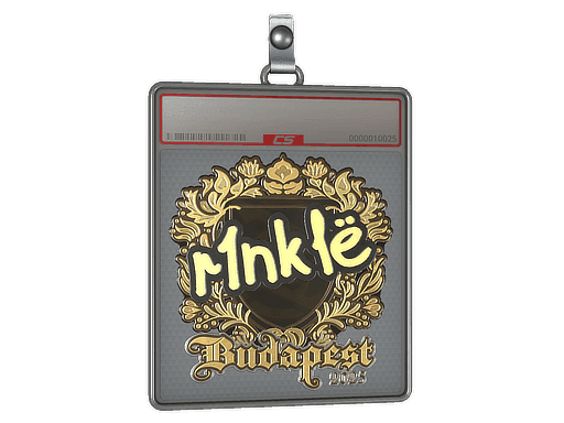 r1nkle (Gold) CS2 Sticker