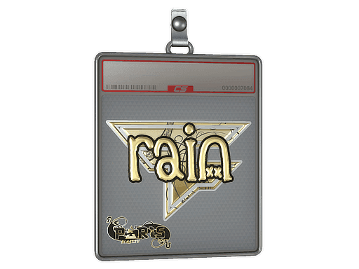 rain (Gold) CS2 Sticker