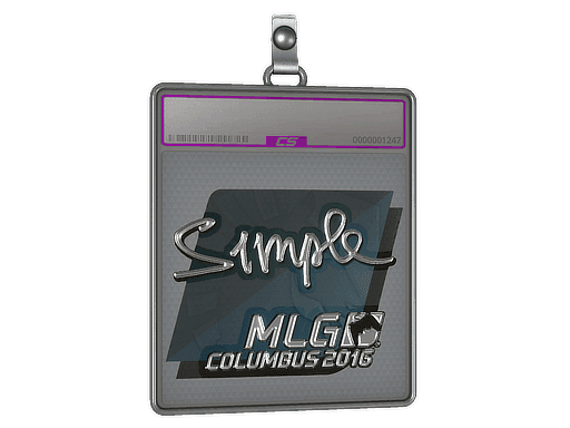 s1mple (Foil) CS2 Sticker