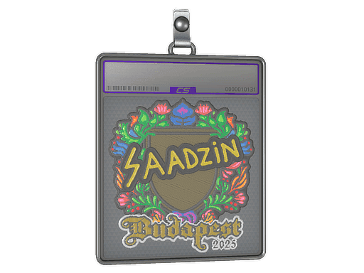 saadzin (Embroidered) CS2 Sticker