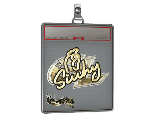 siuhy (Gold) CS2 Sticker
