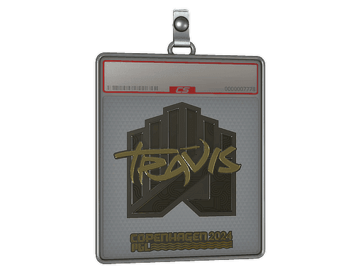 TRAVIS (Gold) CS2 Sticker