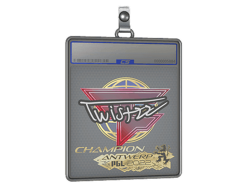 Twistzz (Champion) CS2 Sticker