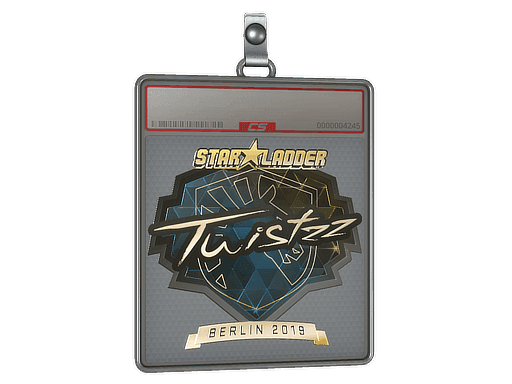 Twistzz (Gold) CS2 Sticker