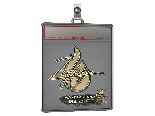 Zyphon (Gold) CS2 Sticker