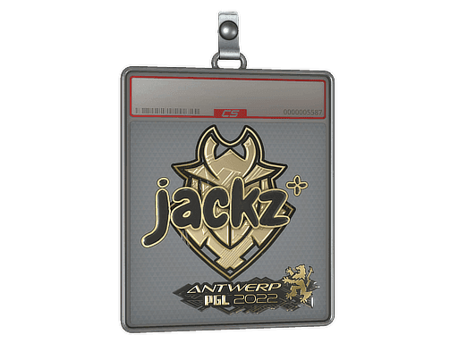 JaCkz (Gold) CS2 Sticker