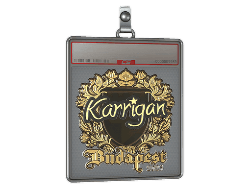 karrigan (Gold) CS2 Sticker