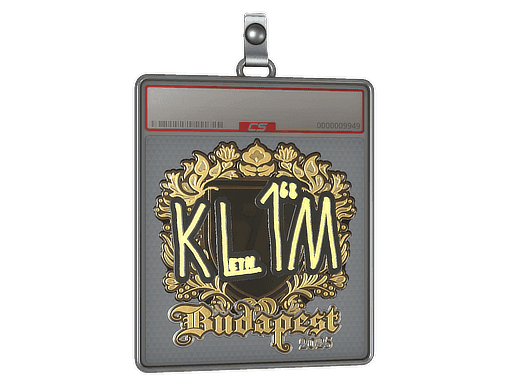 kl1m (Gold) CS2 Sticker