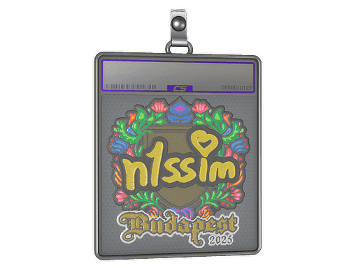 n1ssim (Embroidered) CS2 Sticker