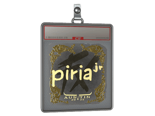 piriajr (Gold) CS2 Sticker
