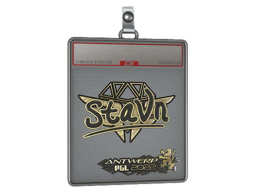 stavn (Gold) CS2 Sticker