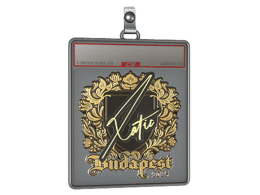 XotiC (Gold) CS2 Sticker