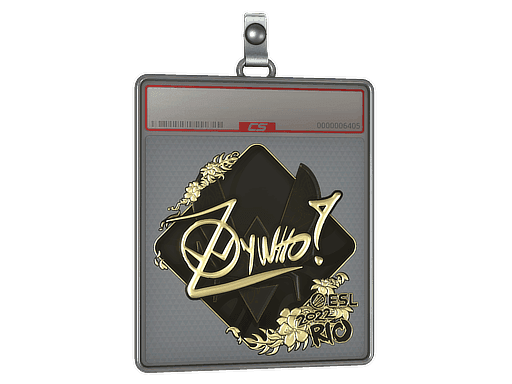 ZywOo (Gold) CS2 Sticker