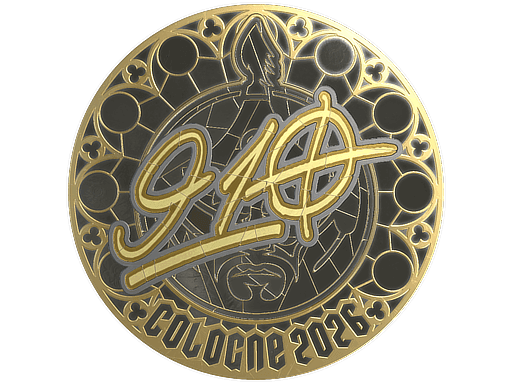 910 (Gold) CS2 Sticker