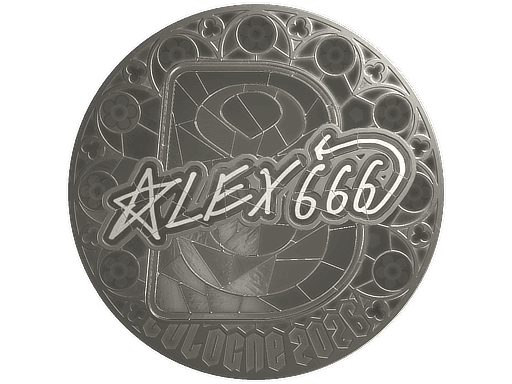alex666 (Foil) CS2 Sticker