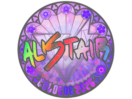 aliStair (Holo) CS2 Sticker