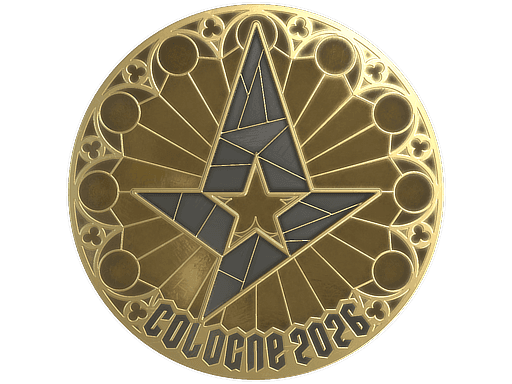 Astralis (Gold) CS2 Sticker